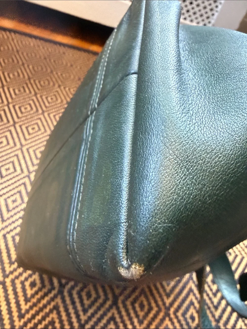 Vintage Coach Soho Waverly bag 4133 BOTTLE GREEN